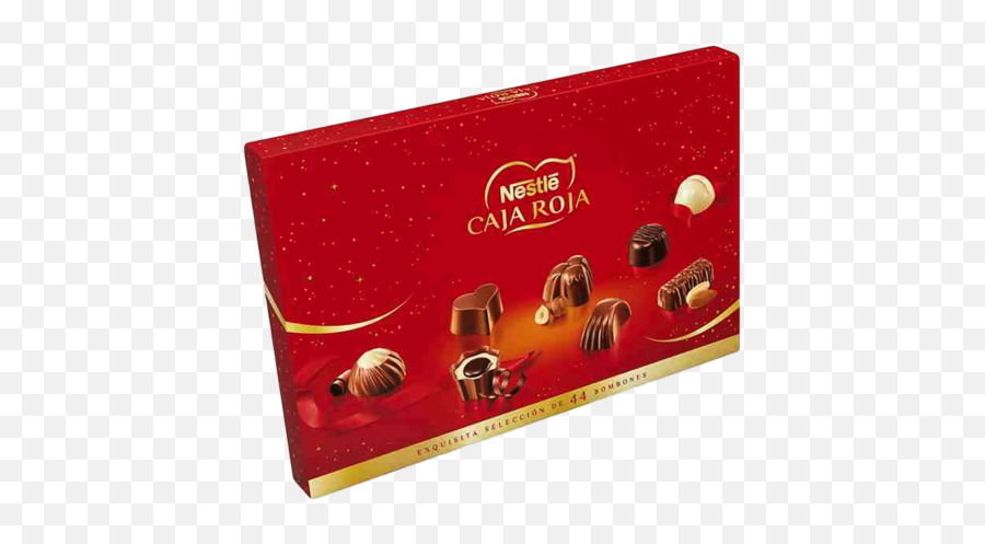 Nestlé Red Box Of Chocolates 44 Units 400 G Paradise A La Carte - Nestle Bombon 45g Red Box Png,Red Box Png