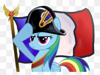 Napoleon Rainbow Dash Saluting Know Your Meme - French png