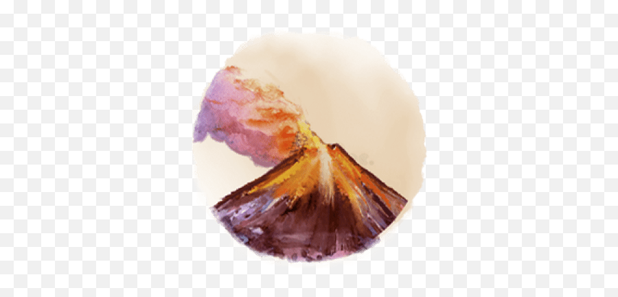 Taming The Volcano - Still Life Png,Volcano Icon