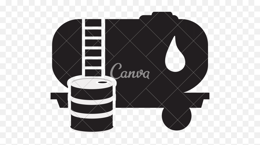 Oil Tank And Barrel Icon - Canva Png,Oil Barell Icon