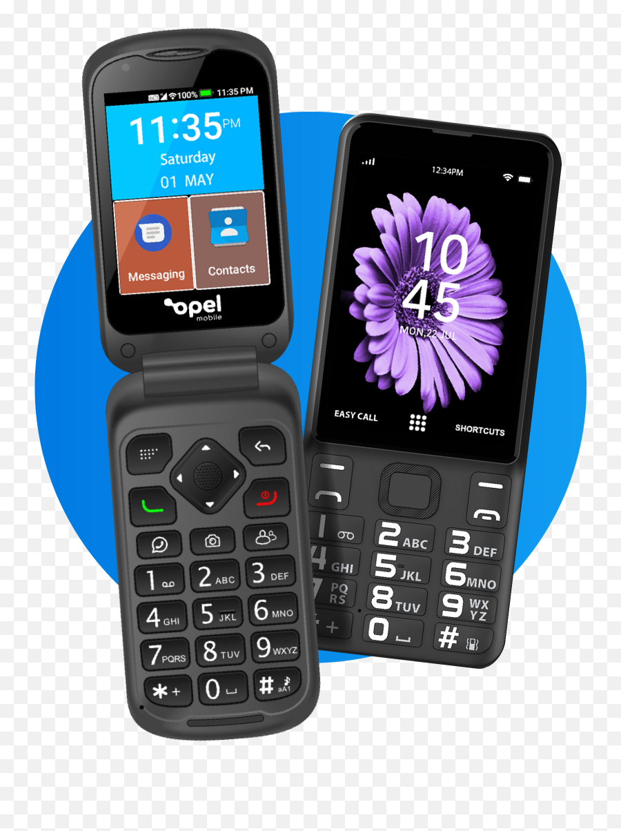 Mobile Phones For Seniors Elderly U0026 Vision Impaired - Opel Electronics Brand Png,Reconditioned Alcatel Onetouch® Pop Icon