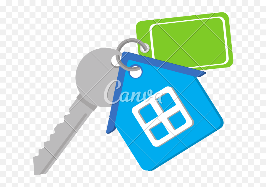 Download Hd Key House Home Vector Graphic Icon - Canva Graphic Free Home Icon Png,Homeplate Icon