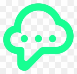 Cloud Icon Message - Dot png