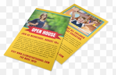 15 Back To School Flyers Start The Year With Bang - Leisure png