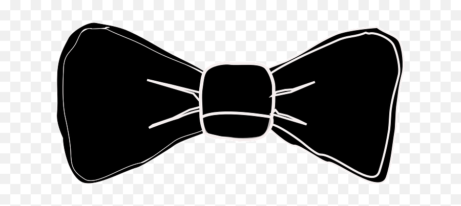 Bow Tie Clipart Transparent Background - Black And White Bow Tie Clipart Png,Red Bow Tie Png