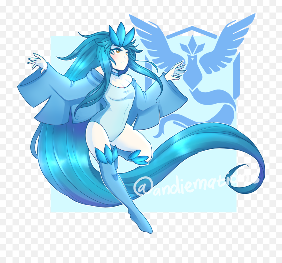Download Nyandie - Pokemon Go Team Mystic Png,Mystical Icon