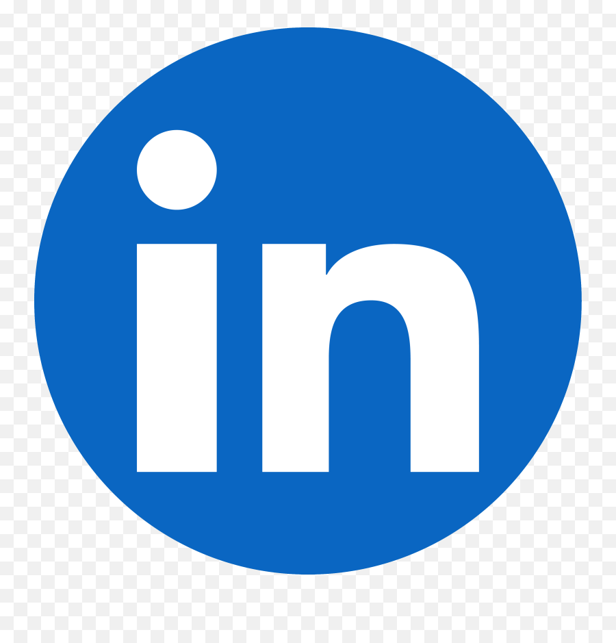 Download Hd 10 Apr 2015 - Round Linkedin Logo Png,Social Media Logo Transparent