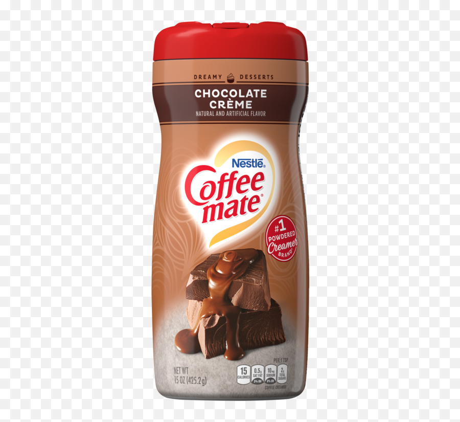 Chocolate Crème Coffee Creamer Powdered Mate - Coffee Mate Chocolate Creme Sugar Free Png,Chocolate Transparent