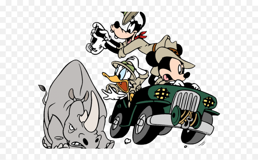 Rhino Clipart Goofy - Cartoon Png,Goofy Png