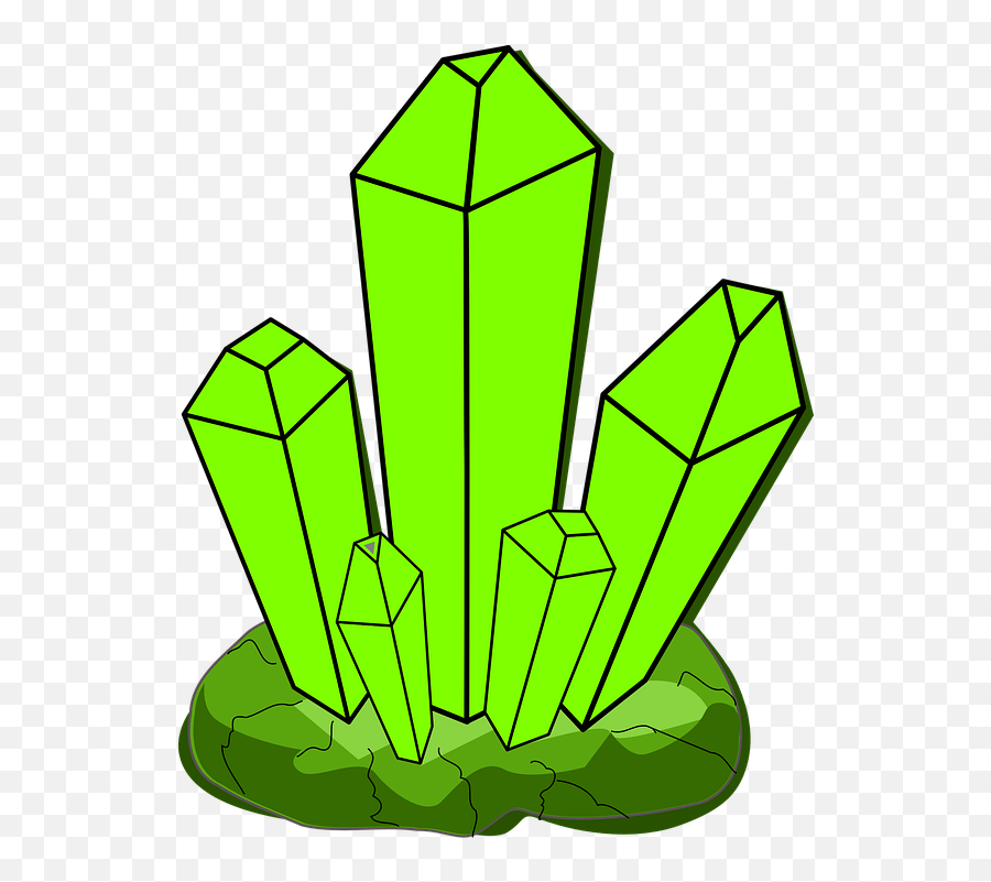 Crystal Green Growth - Transparent Crystal Clipart Png,Kryptonite Png