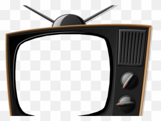 Download Hd Television Clipart Tv Ad - Old Cartoon Png