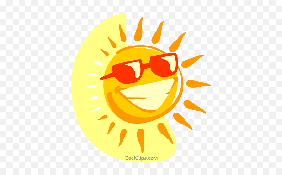 Sunglasses Royalty Free Vector Clip Png - Clipart,Smiling Sun Png