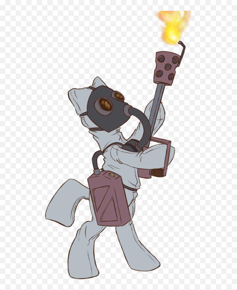 Floots Earth Pony Fallout Equestria - Cartoon Png,Flamethrower Png