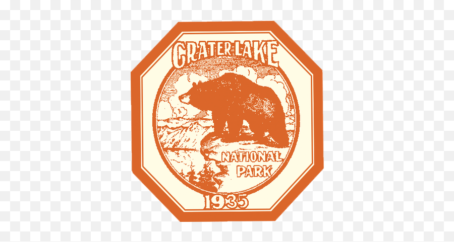 Download Crater Lake National Park - National Park Stickers Png,Crater Png