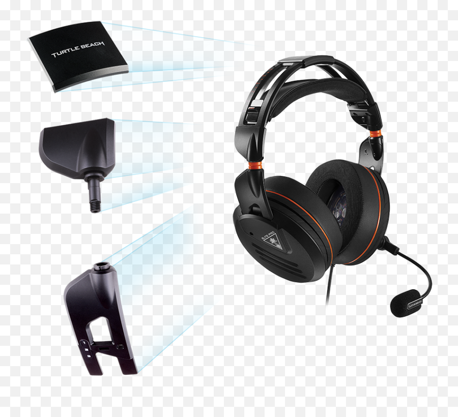 Gaming Headset - Turtle Beach Elite Pro Tournament Headset Png,Headphones Png