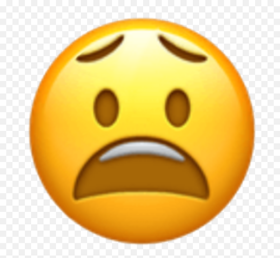 Freetoedit Sad Emoji Emojiiphone Iphone Sorpresa Sorpen - Smiley Png,Sad Emoji Transparent