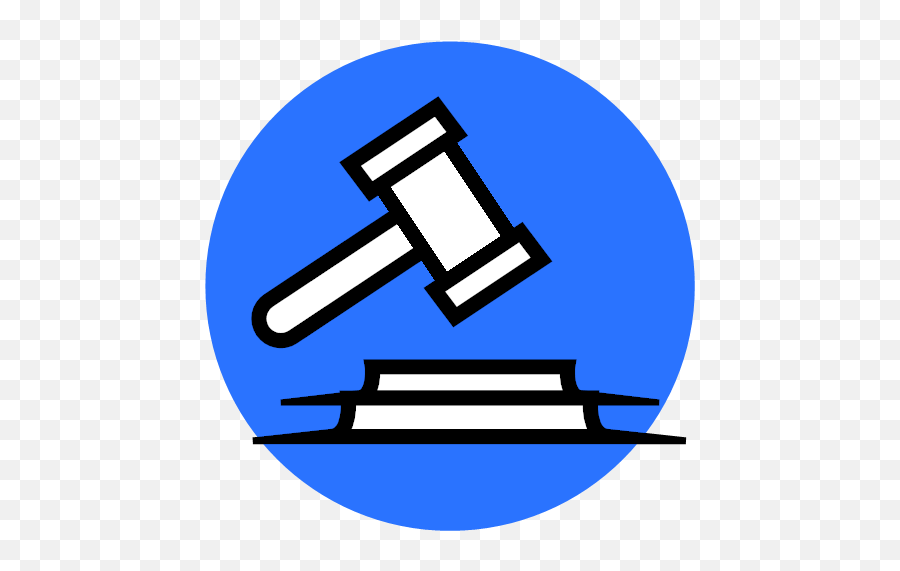 Gavel Judge Law Icon - Security Law Png,Law Png