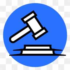Gavel Judge Law Icon - Security Law png