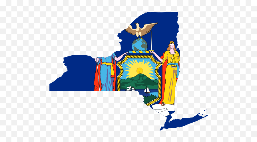 Clipart Info - New York Map State Flag Full Size Png New York State Flag,New York State Png