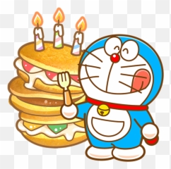 Doraemon Drawing Cake - Doraemon Birthday Png,Doraemon Logo