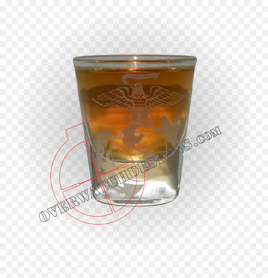Eagle Globe And Anchor Whiskey Glass - Ice Beer Png,Eagle Globe And Anchor Png