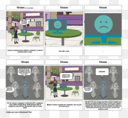 Virus Storyboard By T3rryns - Screenshot Png,Virus Png