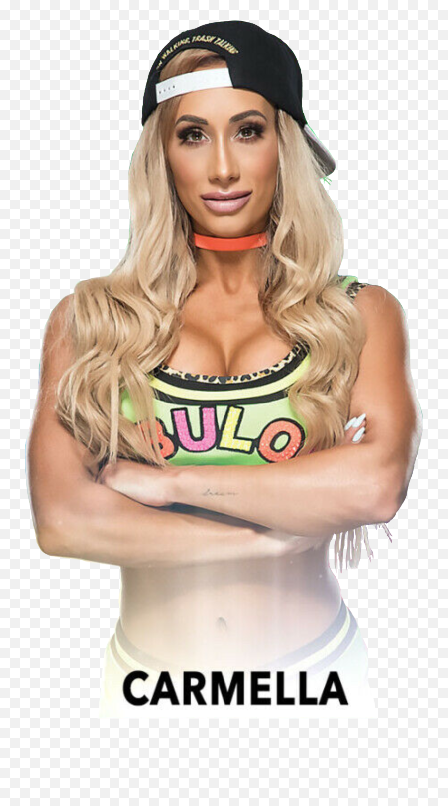 Carmella Carmellawwe Wwe Randerbyme Freetoedit - Carmella Raw Png,Carmella Png