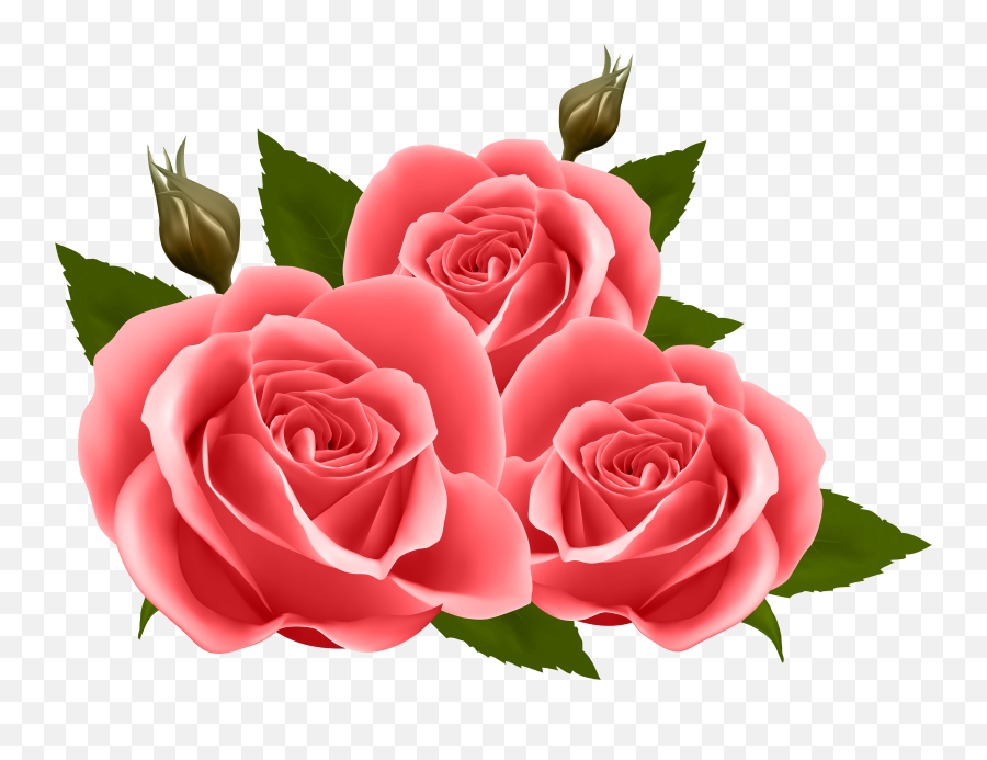 Red Roses Png Clip Art Image - Transparent Background Roses Clipart,Roses Transparent Background