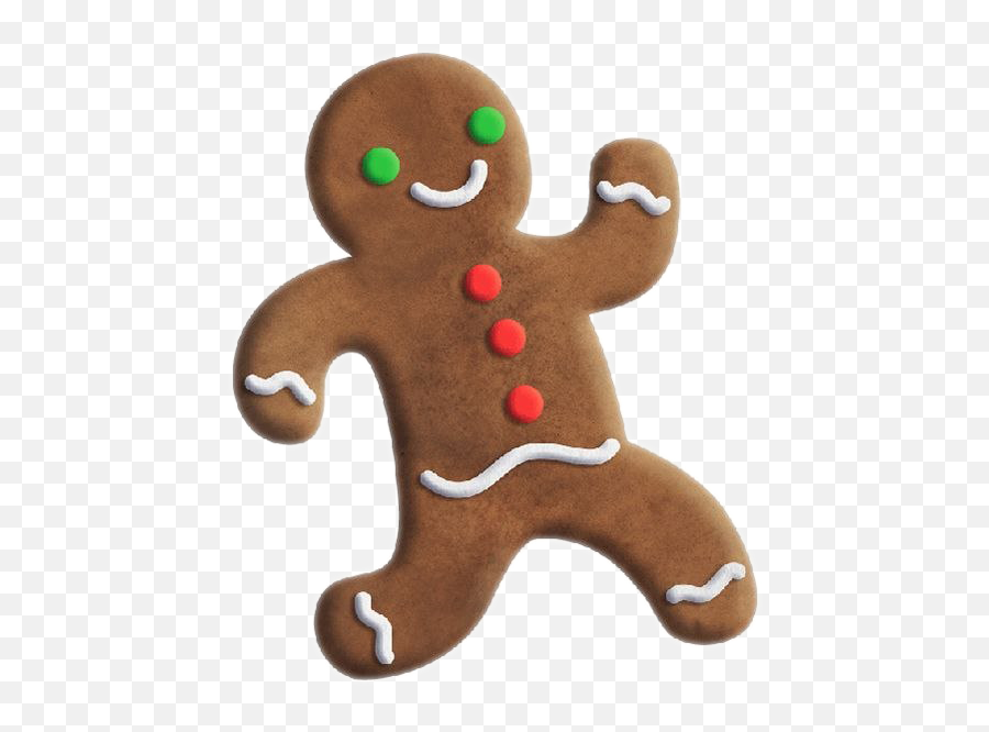 Gingerbread Man Transparent Image - Clip Art Gingerbread Man Running Png,Gingerbread Man Png