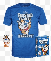 Tees Frosted Flakes T - Shirt Pocket Pop Tony The Tiger Dark Knight Rises Dark Knight Logo Png,Chuck Norris Png