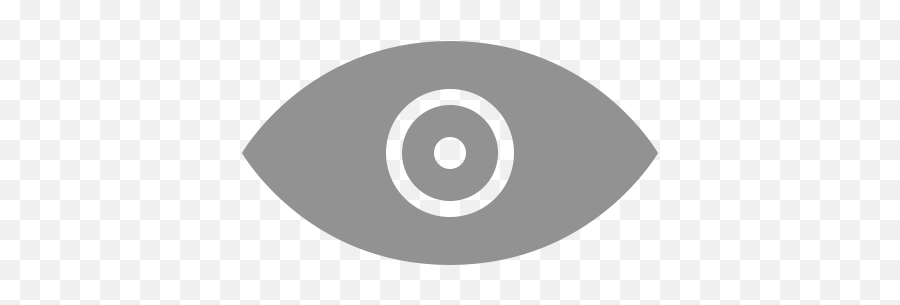 Eye Icon - Grey Eye Icon Png,Eye Icon Png