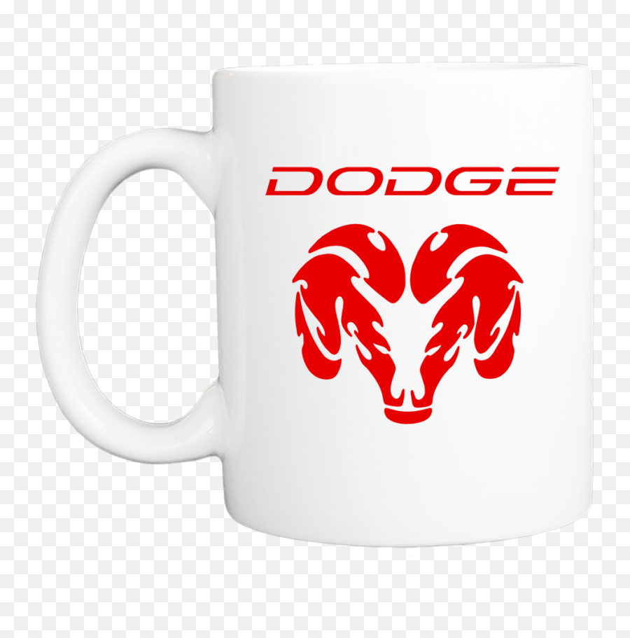 Coffee Mug Dodge Ram Logo - White Free Shipping Dodge Ram Png,Ram Logo Png