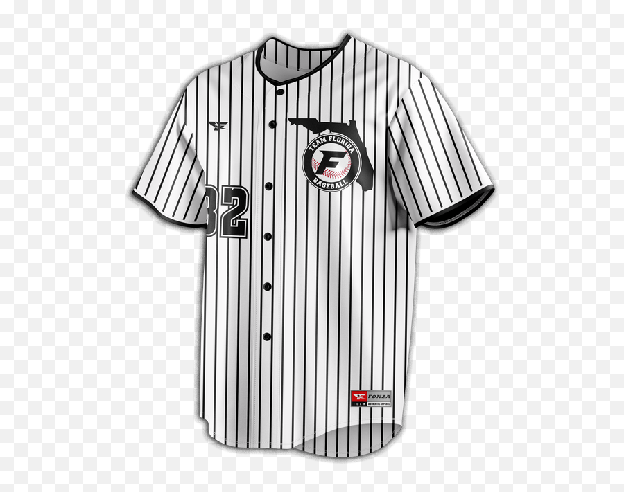 Pinstripe Baseball Jersey - Fonza Sports Camiseta Do Corinthians Baseball Png,Pinstripe Png