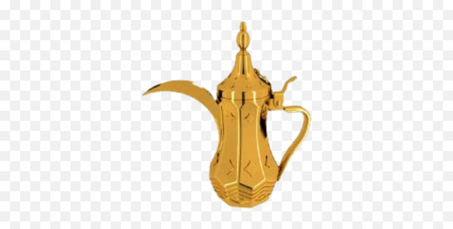 Gold Dullah - Arabic Coffee Pot Png Clipart Full Size Arabic Coffee Pot,Coffee Pot Png
