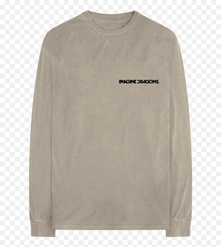 Embroidered Logo Long Sleeve - Imagine Dragons Sweaters Png,Imagine Dragons Logo Transparent