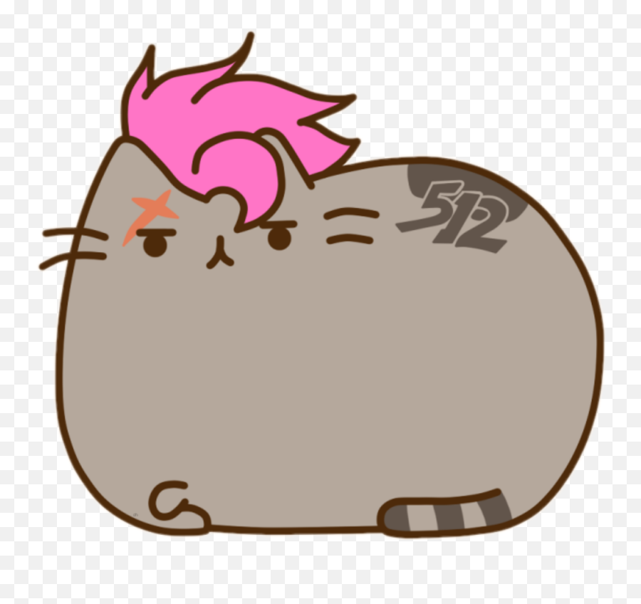 Crazypusheen Sticker - Pusshen Squirrel Eating Nutella Png,Zarya Transparent