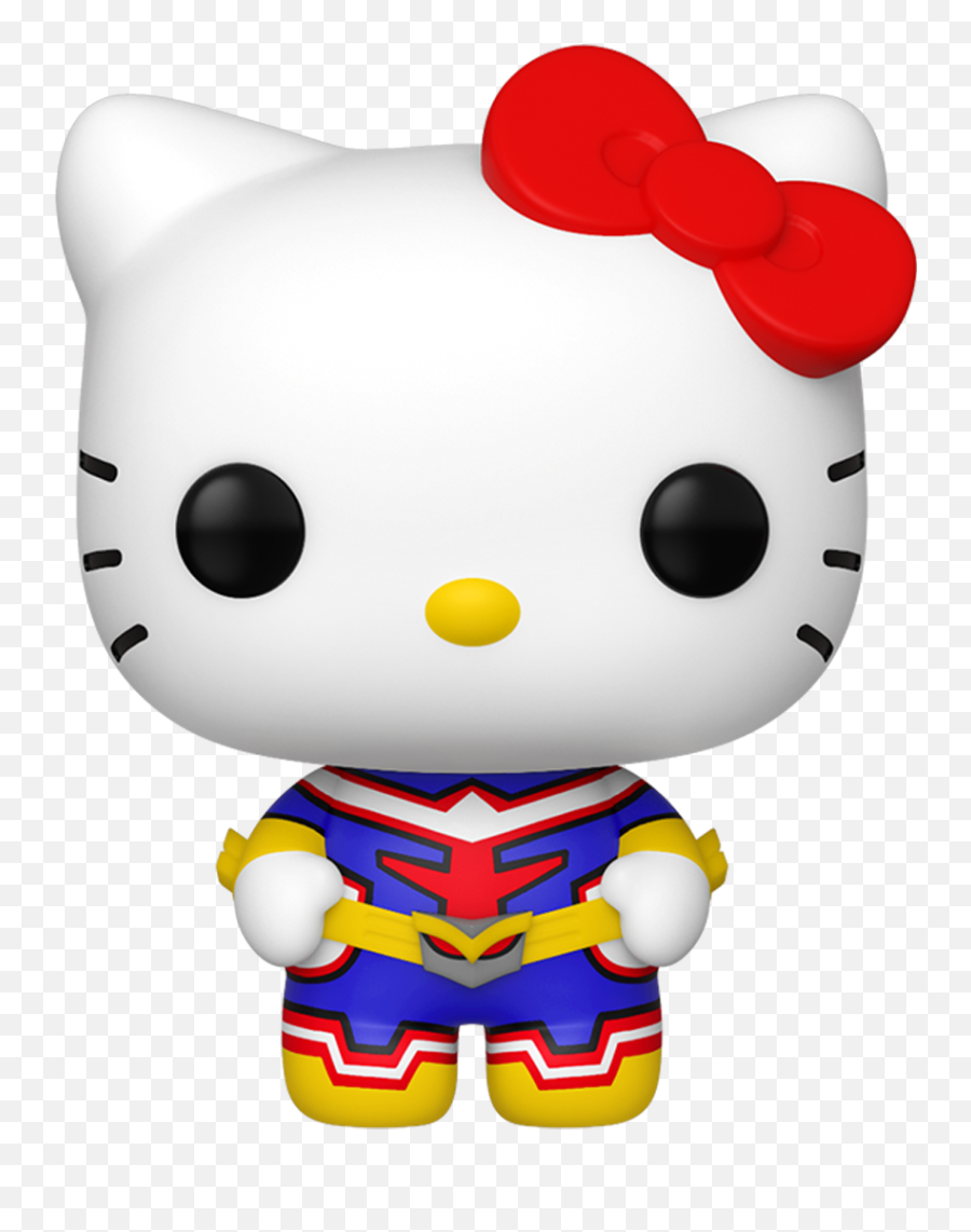Hello Kitty All Might - My Hero Academia X Hello Kitty Funko Pop Png,All Might Transparent