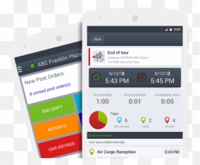 Security Guard App Track U0026 Monitor Trackforce - Mpost M Post Png,Security Guard Png
