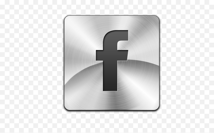 Facebook - Transparent Silver Facebook Logo Png,Facebook Logo Grey