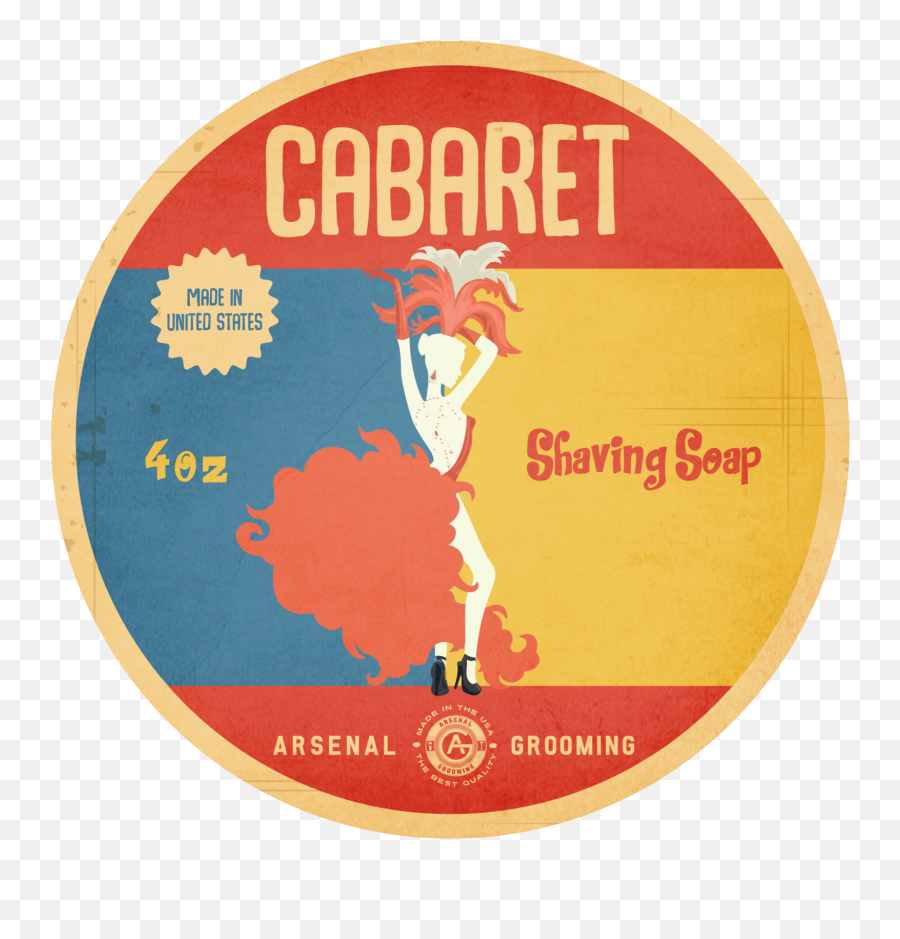 Traditional Luxury Shaving Soap - Label Png,Cabaret Logo