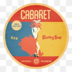 Traditional Luxury Shaving Soap - Label Png,Cabaret Logo