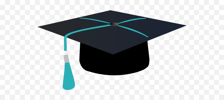 Download Graduation Cap Vector Blue Png - Graduation Cap Clipart Transparent,Blue Graduation Cap Png