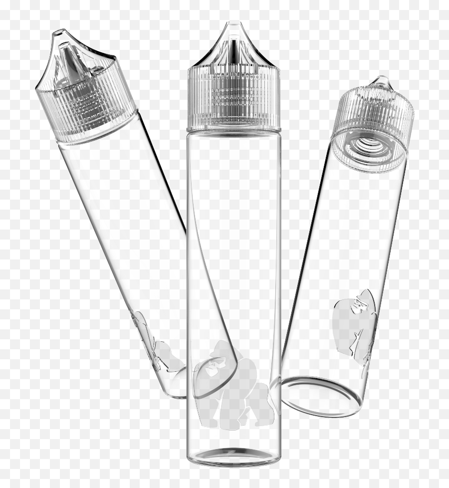 Chubby Gorilla - 60ml Soft Unicorn Bottle Transparent Chubby Gorilla Ldpe Unicorn 60ml Png,Transparent Unicorn