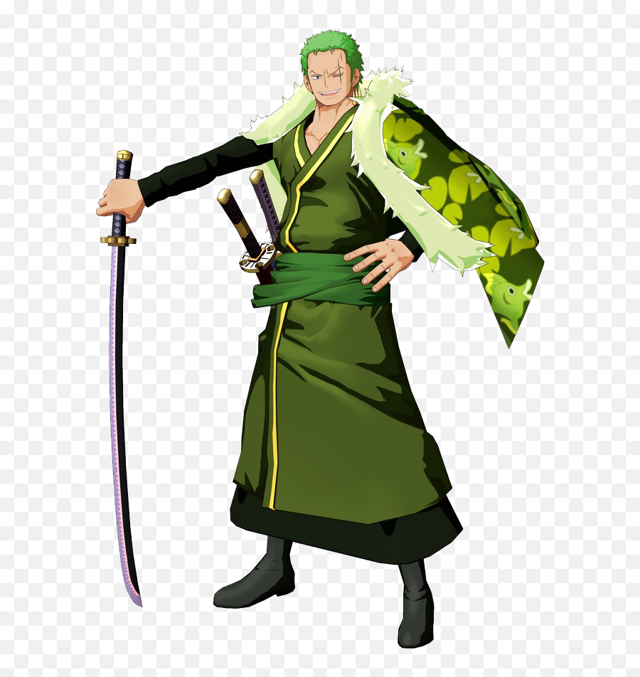 One Piece Zoro Clipart - One Piece Zoro Outfits Png,Zoro Icon