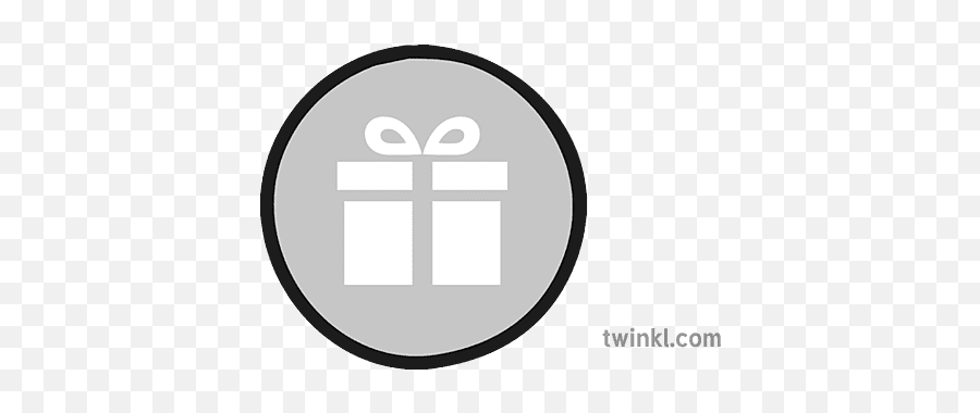 Gift Shop Icon Black And White Illustration - Twinkl Gift Shop Icon Png,Reasoning Icon