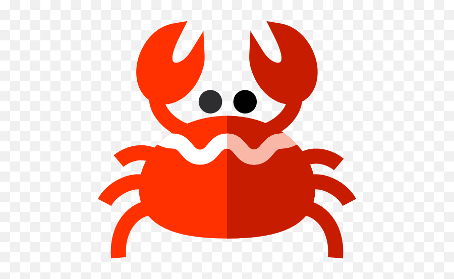 Crab - Free Food Icons Happy Png,Hermit Crab Flat Icon