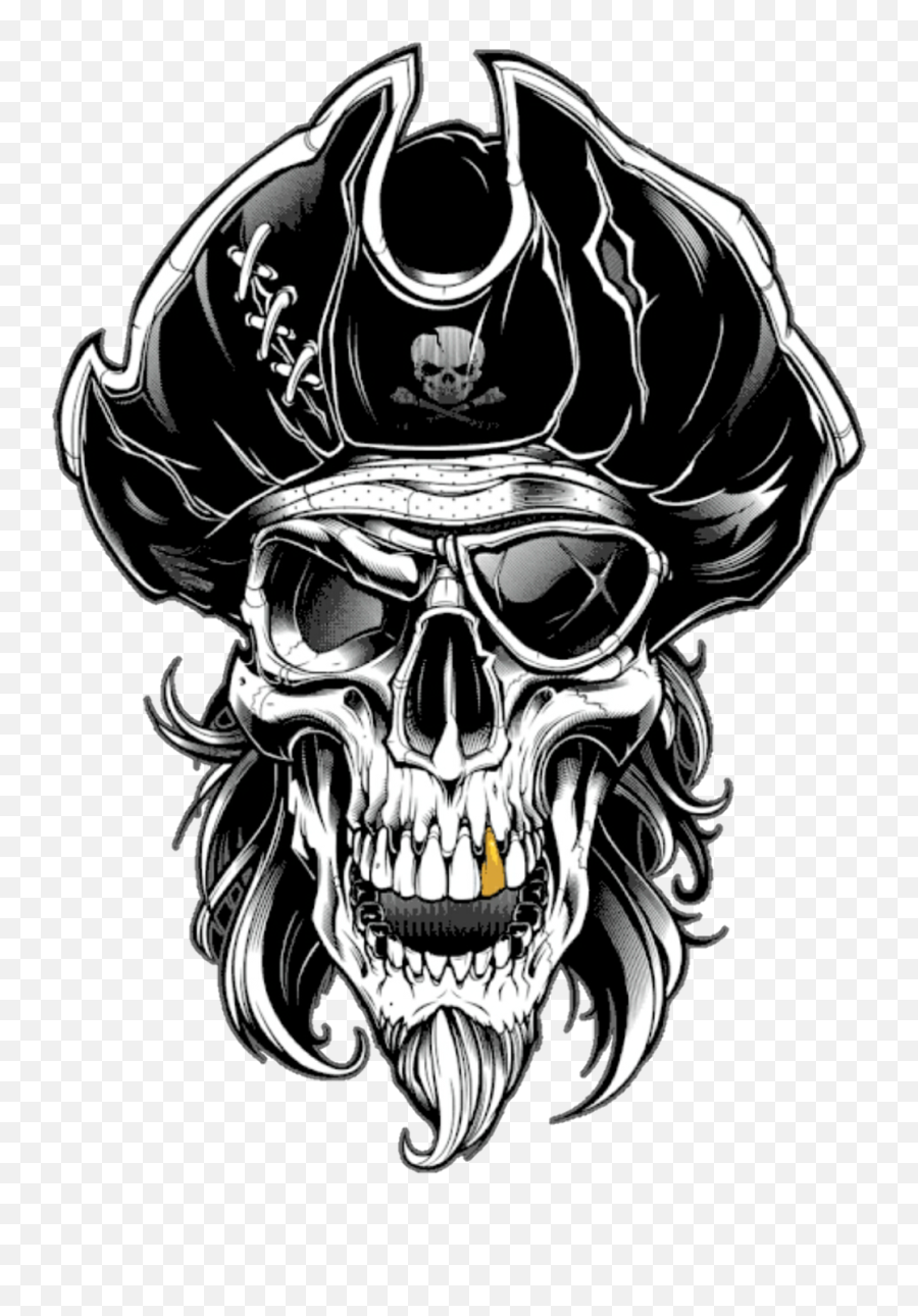 Download Hd Report Abuse - Skull Pirate Transparent Png Pirate Skull Transparent Png,Pirate Transparent