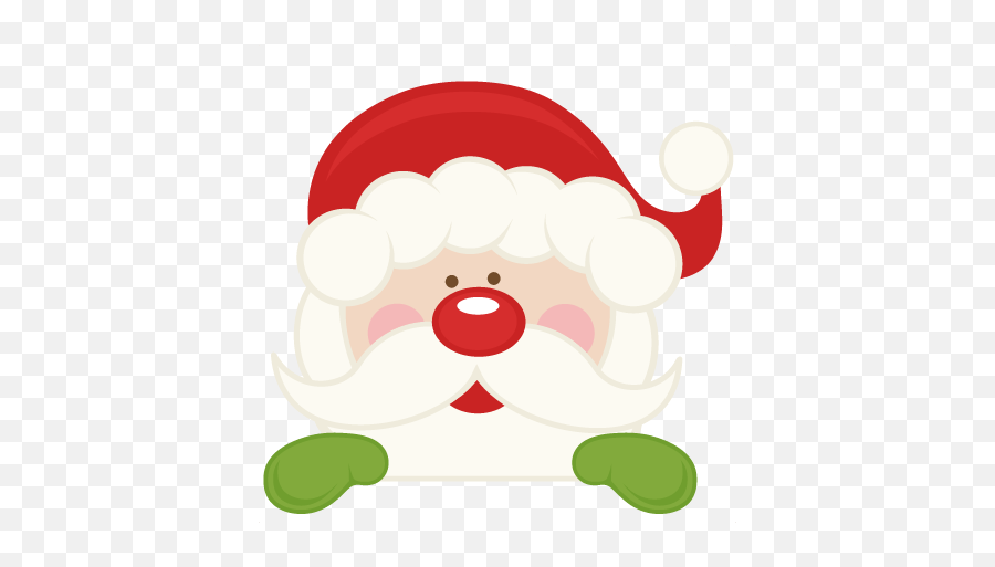 Elf Peeking Transparent Png Clipart - File Santa Svg Free,Peeking Png