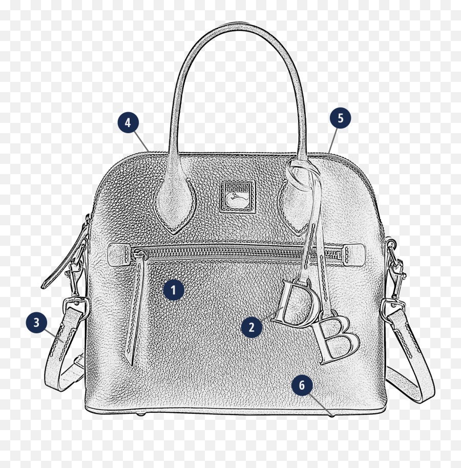 Pebble Grain Domed Satchel 45rated 446 Out Of 5 Stars97 Reviewswrite A Review83 Respondents Would Recommend This To Friend - Top Handle Handbag Png,Icon Painted Purses