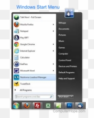 What Is The Start Menu - My Taskbar Icons Corrupted png